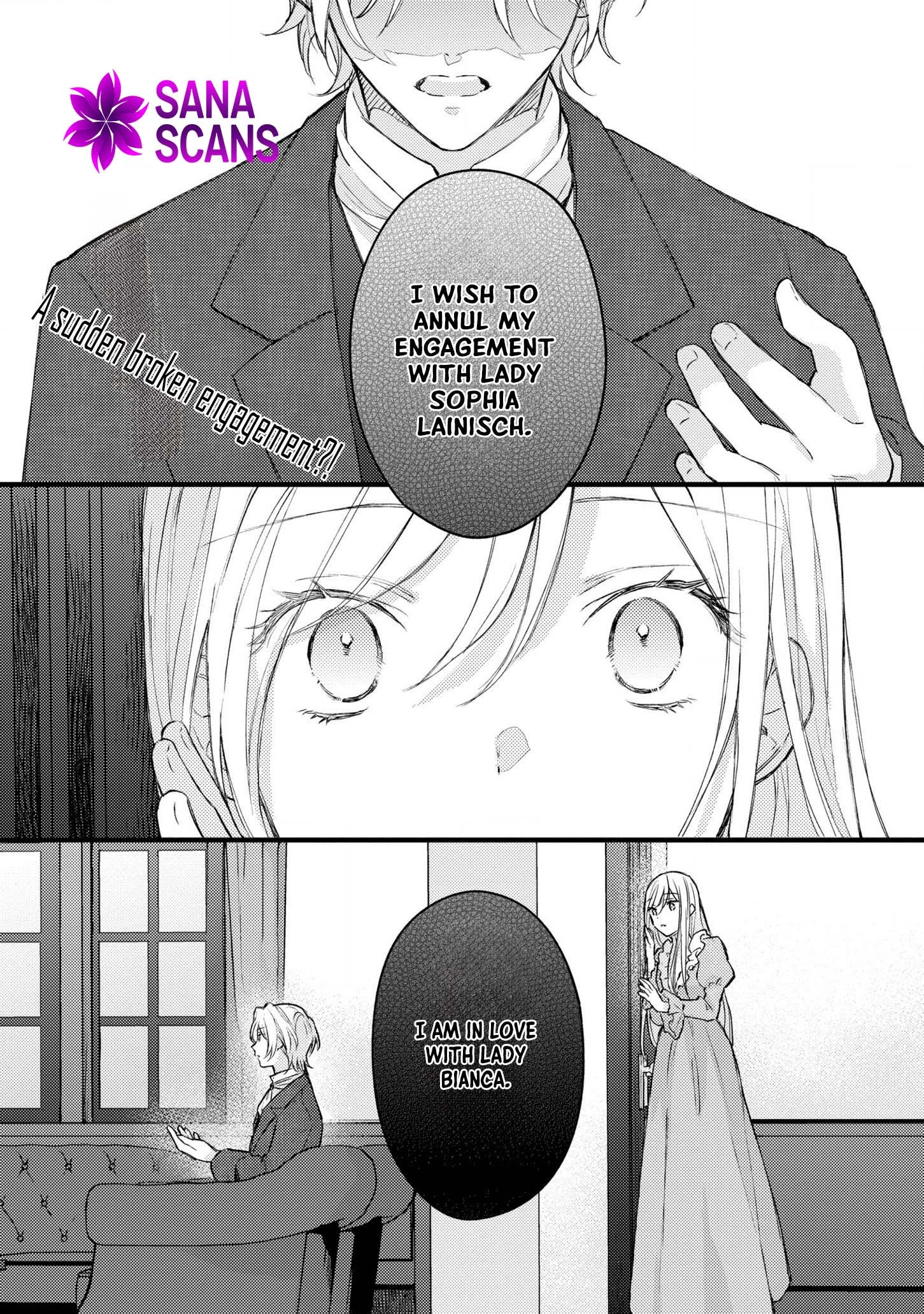 Suterare Danshaku Reijou wa Kuro Kishi-sama no Okiniiri Chapter 1 Page 3